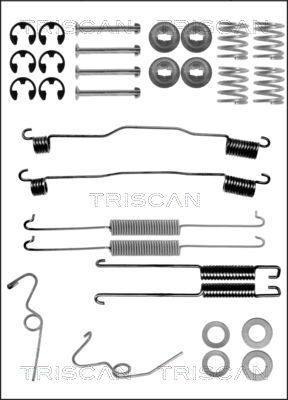 TRISCAN Lisakomplekt, Piduriklotsid 8105 162038