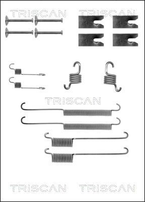 TRISCAN Комплектующие, тормозная колодка 8105 162584