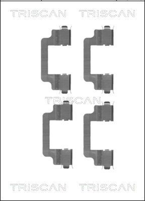 TRISCAN Lisakomplekt, ketaspiduriklotsid 8105 171597