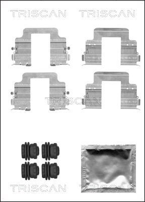 TRISCAN Lisakomplekt, ketaspiduriklotsid 8105 171603