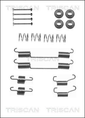 TRISCAN Lisakomplekt, Piduriklotsid 8105 172466