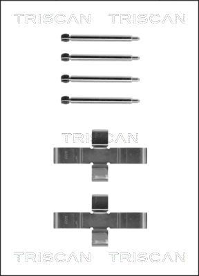 TRISCAN Комплектующие, колодки дискового тормоза 8105 231398