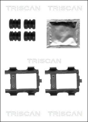 TRISCAN Lisakomplekt, ketaspiduriklotsid 8105 231610