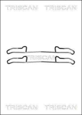 TRISCAN Lisakomplekt, ketaspiduriklotsid 8105 241536