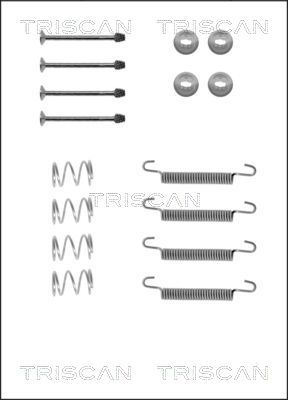 TRISCAN Lisakomplekt, seisupiduriklotsid 8105 242562