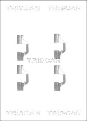 TRISCAN Lisakomplekt, ketaspiduriklotsid 8105 251598