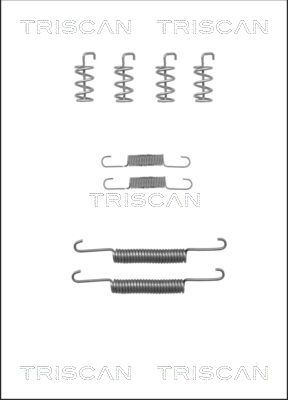 TRISCAN Lisakomplekt, seisupiduriklotsid 8105 272578