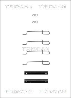 TRISCAN Lisakomplekt, ketaspiduriklotsid 8105 281146