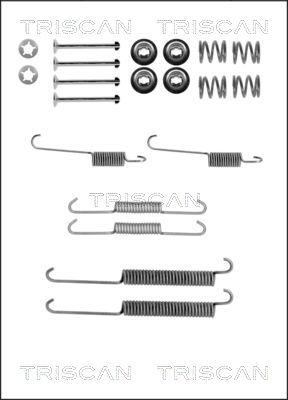 TRISCAN Lisakomplekt, Piduriklotsid 8105 282568