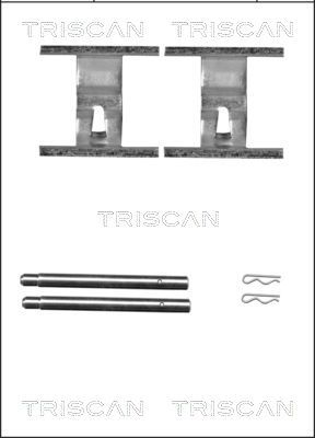 TRISCAN Комплектующие, колодки дискового тормоза 8105 291605