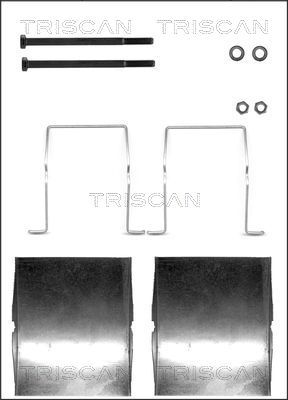 TRISCAN Lisakomplekt, ketaspiduriklotsid 8105 381614