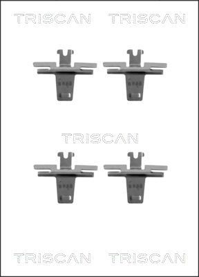 TRISCAN Комплектующие, колодки дискового тормоза 8105 401452