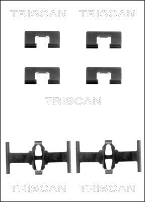 TRISCAN Lisakomplekt, ketaspiduriklotsid 8105 401613