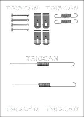 TRISCAN Комплектующие, тормозная колодка 8105 422589