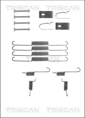 TRISCAN Lisakomplekt, Piduriklotsid 8105 502502