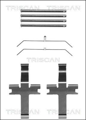 TRISCAN Lisakomplekt, ketaspiduriklotsid 8105 681535