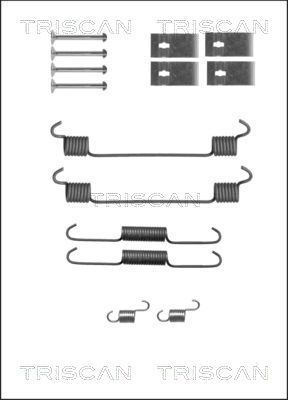 TRISCAN Lisakomplekt, Piduriklotsid 8105 692003