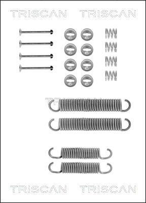 TRISCAN Lisakomplekt, Piduriklotsid 8105 702196