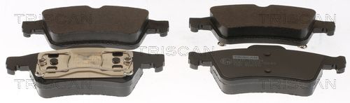 TRISCAN Комплект тормозных колодок, дисковый тормоз 8110 10538