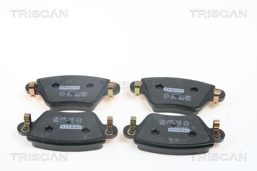 TRISCAN Комплект тормозных колодок, дисковый тормоз 8110 10546