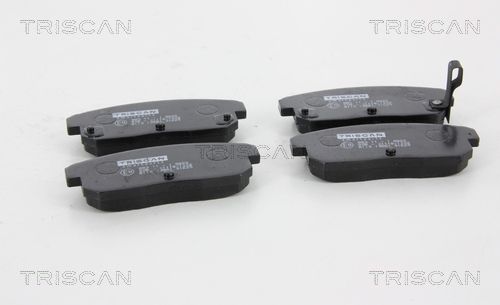TRISCAN Комплект тормозных колодок, дисковый тормоз 8110 10551