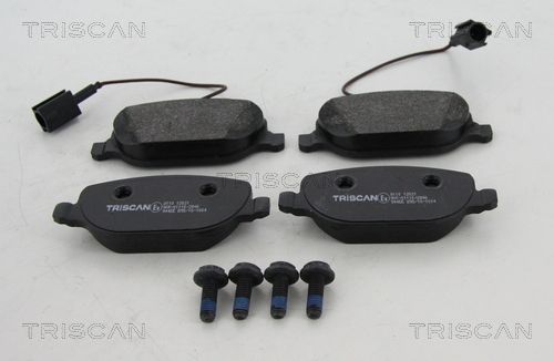 TRISCAN Комплект тормозных колодок, дисковый тормоз 8110 12021
