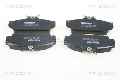 TRISCAN Комплект тормозных колодок, дисковый тормоз 8110 14009
