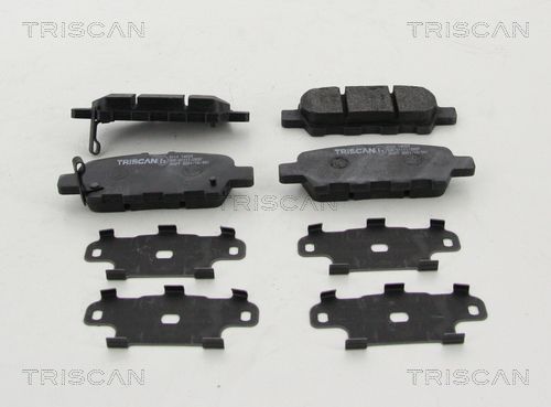 TRISCAN Комплект тормозных колодок, дисковый тормоз 8110 14059