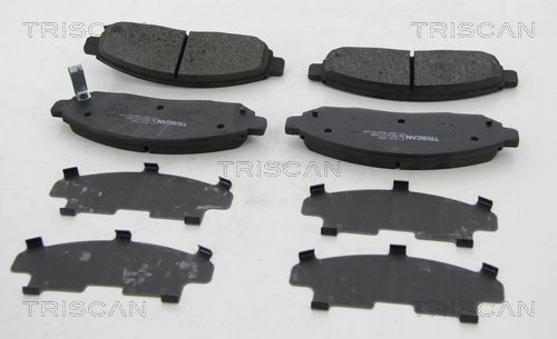 TRISCAN Комплект тормозных колодок, дисковый тормоз 8110 14060