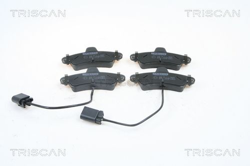 TRISCAN Комплект тормозных колодок, дисковый тормоз 8110 16015