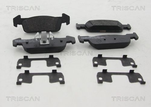 TRISCAN Комплект тормозных колодок, дисковый тормоз 8110 25045