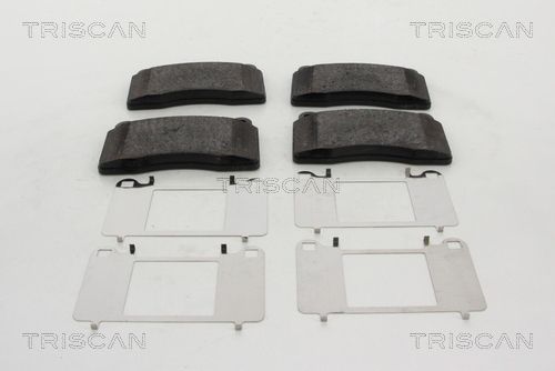 TRISCAN Комплект тормозных колодок, дисковый тормоз 8110 27013