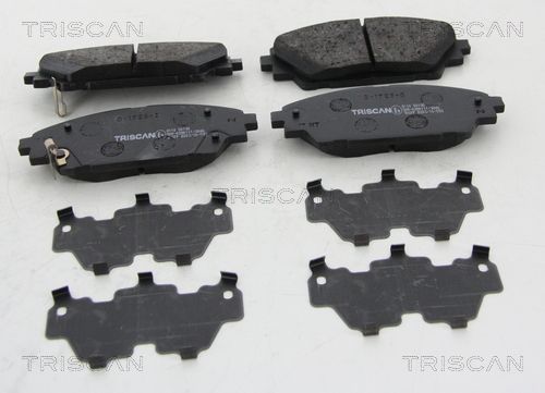 TRISCAN Комплект тормозных колодок, дисковый тормоз 8110 50190