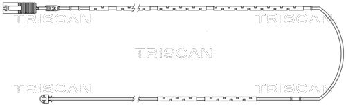 TRISCAN Сигнализатор, износ тормозных колодок 8115 11024