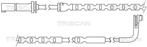TRISCAN Сигнализатор, износ тормозных колодок 8115 11041
