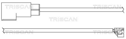 TRISCAN Сигнализатор, износ тормозных колодок 8115 16003