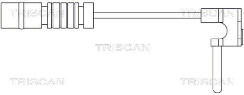 TRISCAN Сигнализатор, износ тормозных колодок 8115 23002