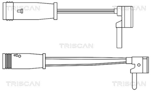TRISCAN Сигнализатор, износ тормозных колодок 8115 23017