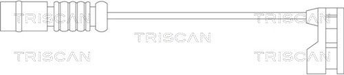 TRISCAN Сигнализатор, износ тормозных колодок 8115 23018