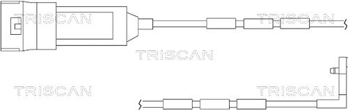TRISCAN Сигнализатор, износ тормозных колодок 8115 24009