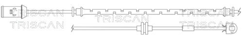 TRISCAN Сигнализатор, износ тормозных колодок 8115 24019