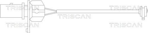 TRISCAN Сигнализатор, износ тормозных колодок 8115 29008