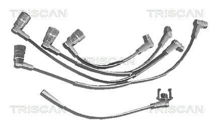 TRISCAN Комплект проводов зажигания 8860 2497
