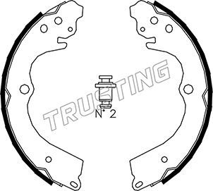 TRUSTING Piduriklotside komplekt 110.334