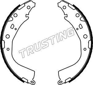 TRUSTING Комплект тормозных колодок 115.319