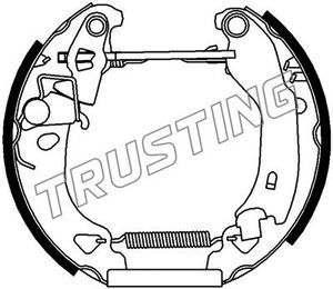 TRUSTING Piduriklotside komplekt 6099