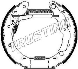 TRUSTING Комплект тормозных колодок 6249