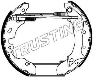 TRUSTING Piduriklotside komplekt 6262