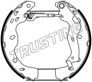 TRUSTING Piduriklotside komplekt 6301