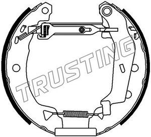 TRUSTING Piduriklotside komplekt 6371